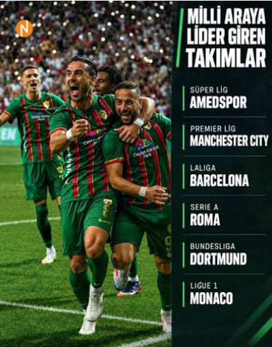Milli araya lider giren takımlar belli oldu! Amedspor Avrupa devleriyle aynı listede