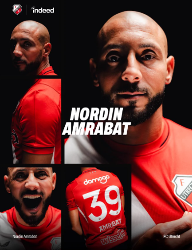 Nordin Amrabat yeniden Hollanda’da! 39 yaşında FC Utrecht’e imza attı