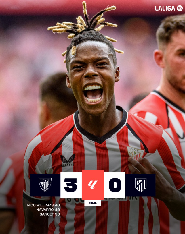 Athletic Club 3-0 Atletico Madrid! San Mames’te Büyük Şok