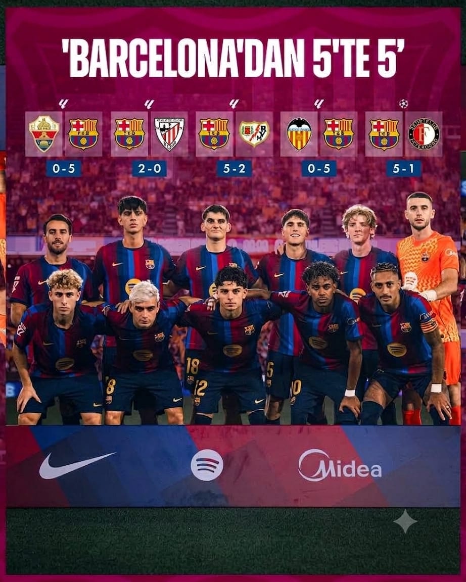 Barcelona Sezona Damga Vurdu! İnanılmaz İstatistikler Ortaya Çıktı