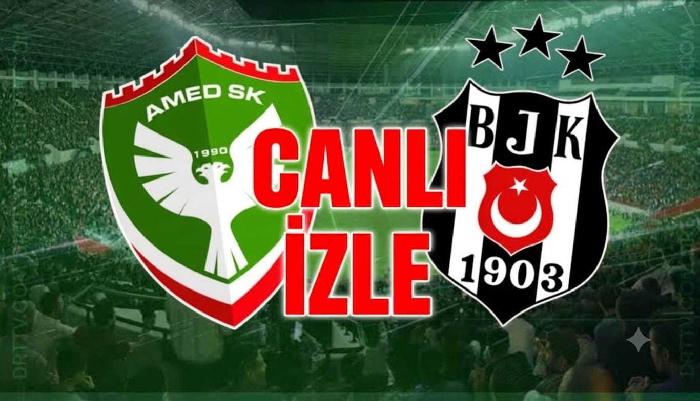 CANLI İZLE | Amedspor-Beşiktaş maçı ne zaman, saat kaçta, hangi kanalda?