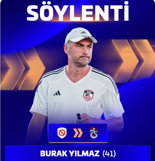 TRABZONSPOR’DA BURAK YILMAZ BOMBASI! Görüşme yapıldı