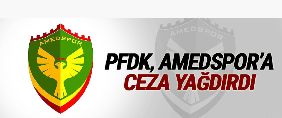 PFDK’dan Amedspor’a ağır fatura! 2,54 milyon TL para cezası