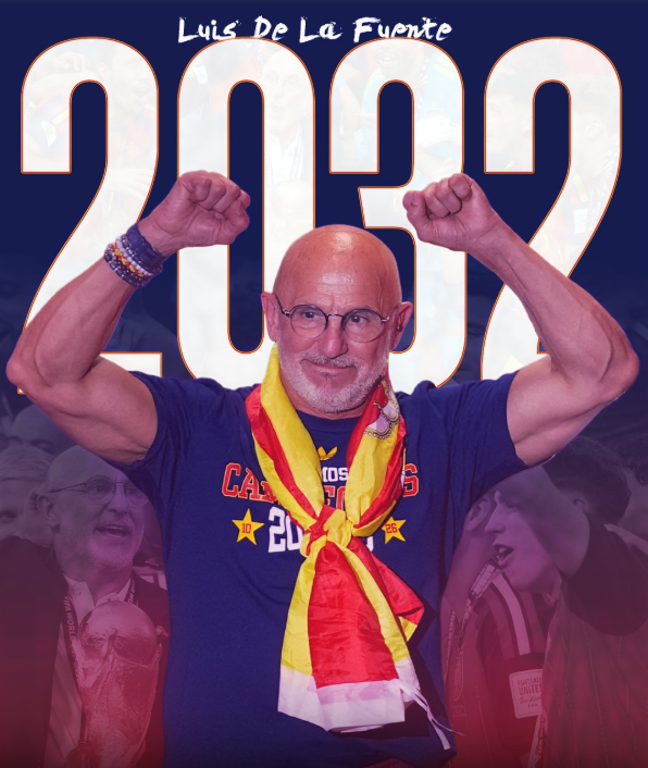 SON DAKİKA! Luis de la Fuente’nin Sözleşmesi Uzatıldı: 2032’ye Kadar İspanya’nın Başında