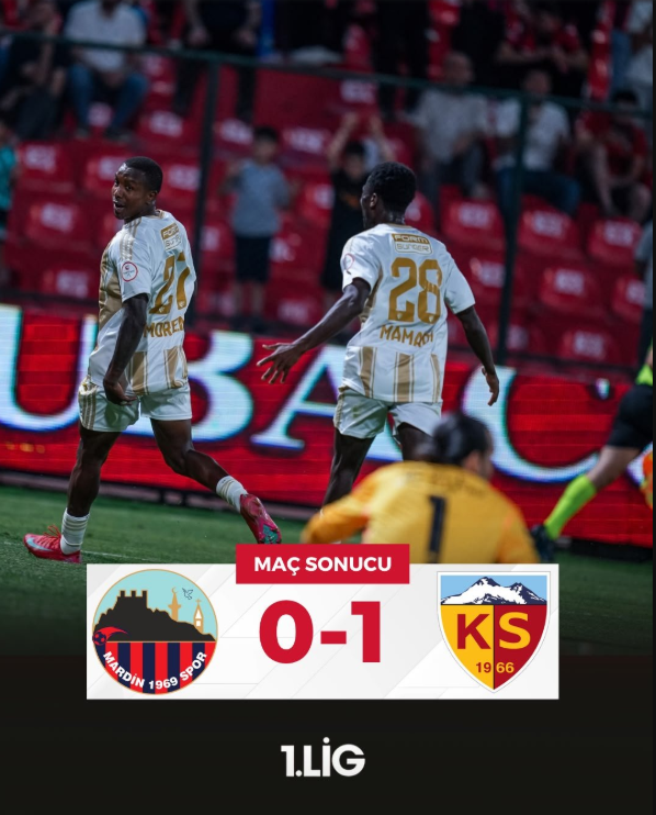 Trendyol 1. Lig’de Kayserispor’dan Kritik 3 Puan