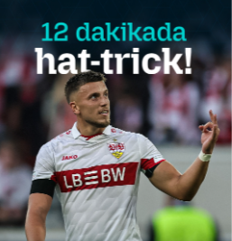 GALATASARAY’IN GÜNDEMİNDEYDİ! ERMEDİN DEMİROVİC’TEN 12 DAKİKADA HAT-TRICK