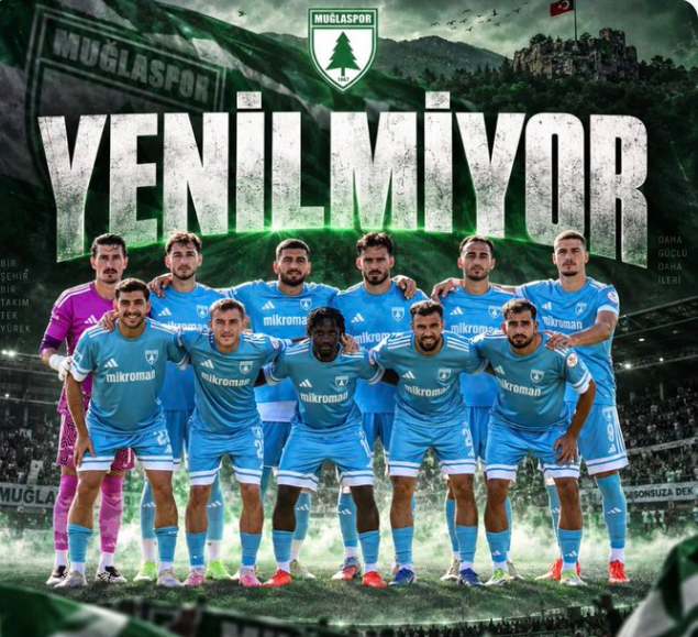 Yenilmiyor! Muğlaspor’dan Trendyol 1. Lig’de 7 maçlık namağlup seri