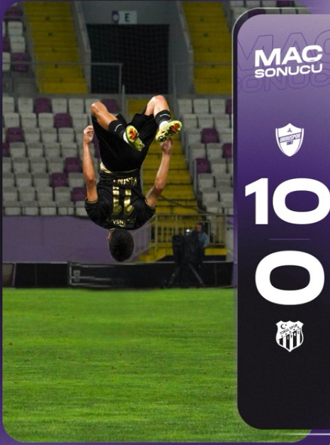 Ziraat Türkiye Kupası’nda İnanılmaz Skor: Orduspor 1967 10-0 Kazandı