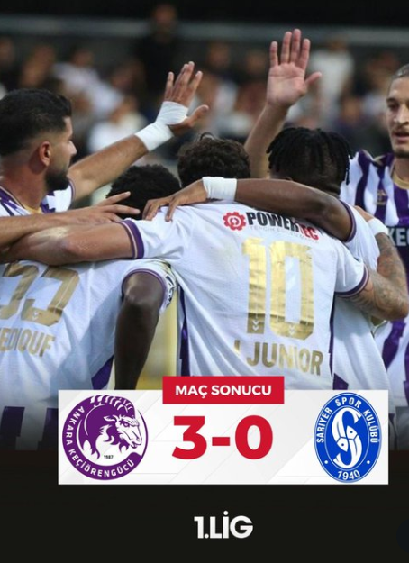 Keçiörengücü 3-0 Sarıyer! Goller ve Maçın Geniş Özeti