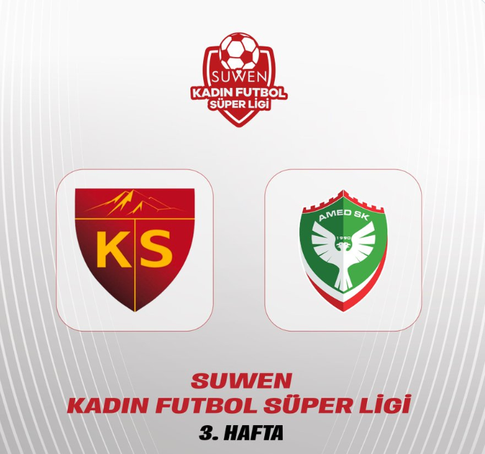 Kadın Futbol Süper Ligi’nde kritik randevu! Kayseri ile Amed karşı karşıya
