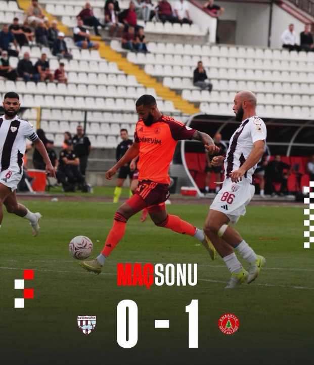 ÜMRANİYESPOR SON DAKİKADA GÜLDÜ! Bandırmaspor’u 88’de yıktı