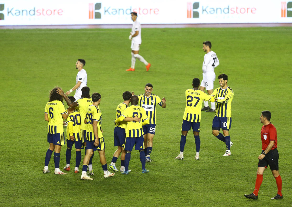 Fenerbahçe’den Turan Tovuz Karşısında 2-0’lık Hazırlık Galibiyeti