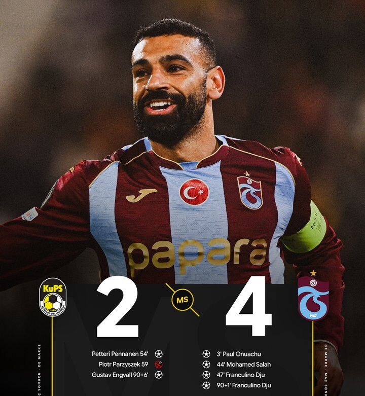 Trabzonspor’dan Avrupa’da Gol Şov! KUPS’u 4-2 Devirdi