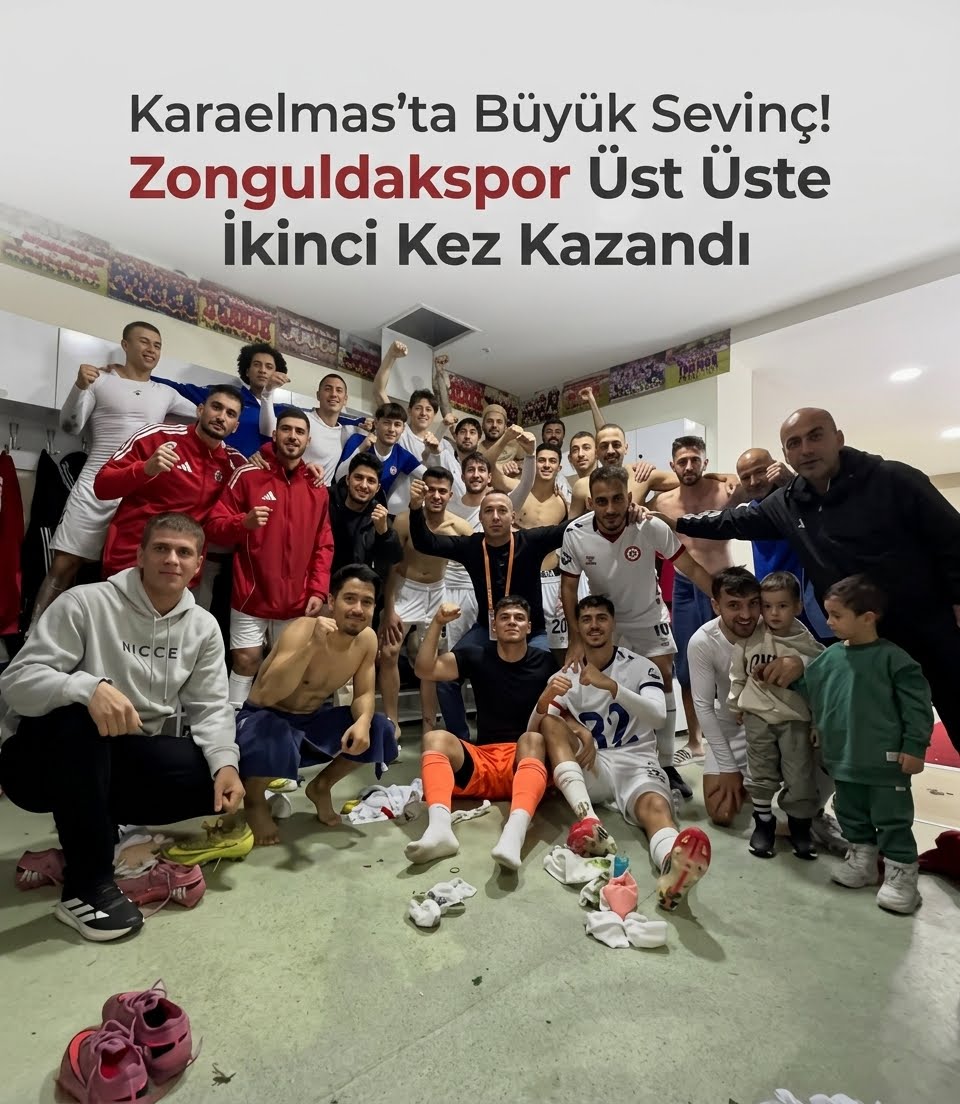 Karaelmas’ta Büyük Sevinç! Zonguldakspor Üst Üste İkinci Kez Kazandı