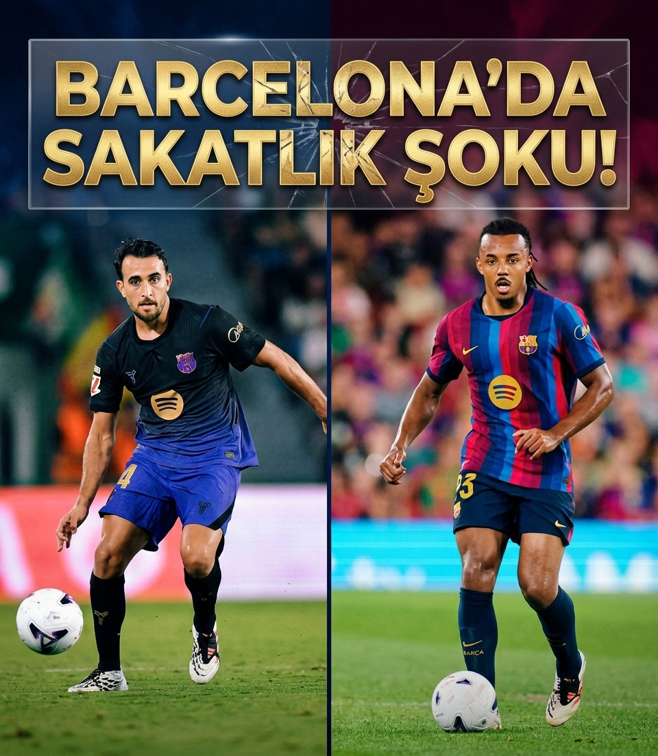 SON DAKİKA! Barcelona’da Çifte Sakatlık Şoku: PSG Maçı Öncesi Kötü Haber