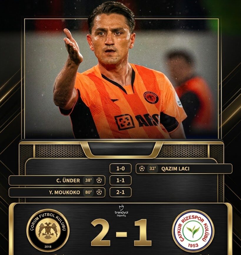 Cengiz Ünder Attı, Moukoko Bitirdi! Çorum FK’dan Kritik Galibiyet