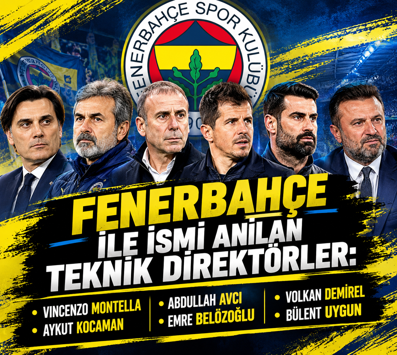 Sarı-Lacivertlilerde Hoca Arayışı mı? 6 Teknik Direktörün İsmi Gündemde