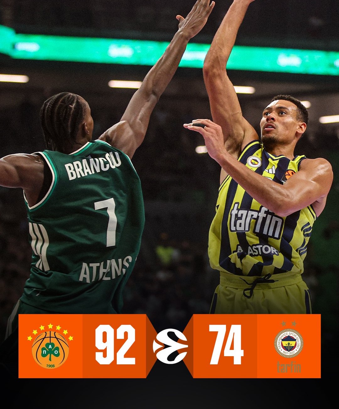 Fenerbahçe EuroLeague’de ilk yenilgisini aldı!