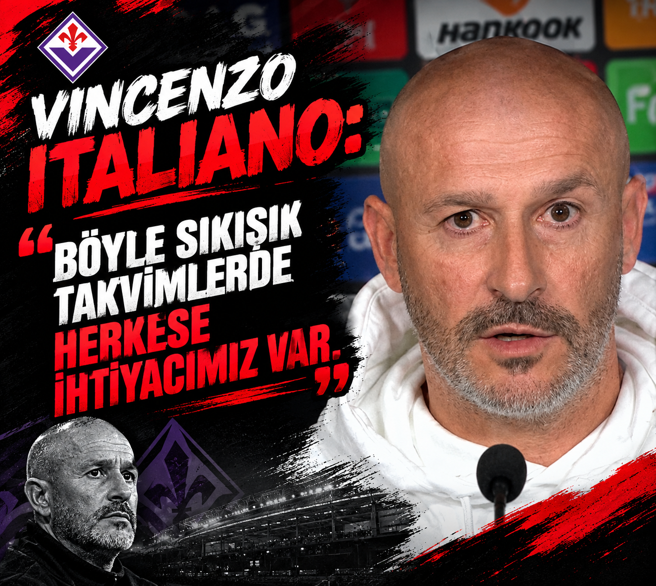 Italiano’dan Yoğun Fikstür Açıklaması: “Herkese İhtiyacımız Var”