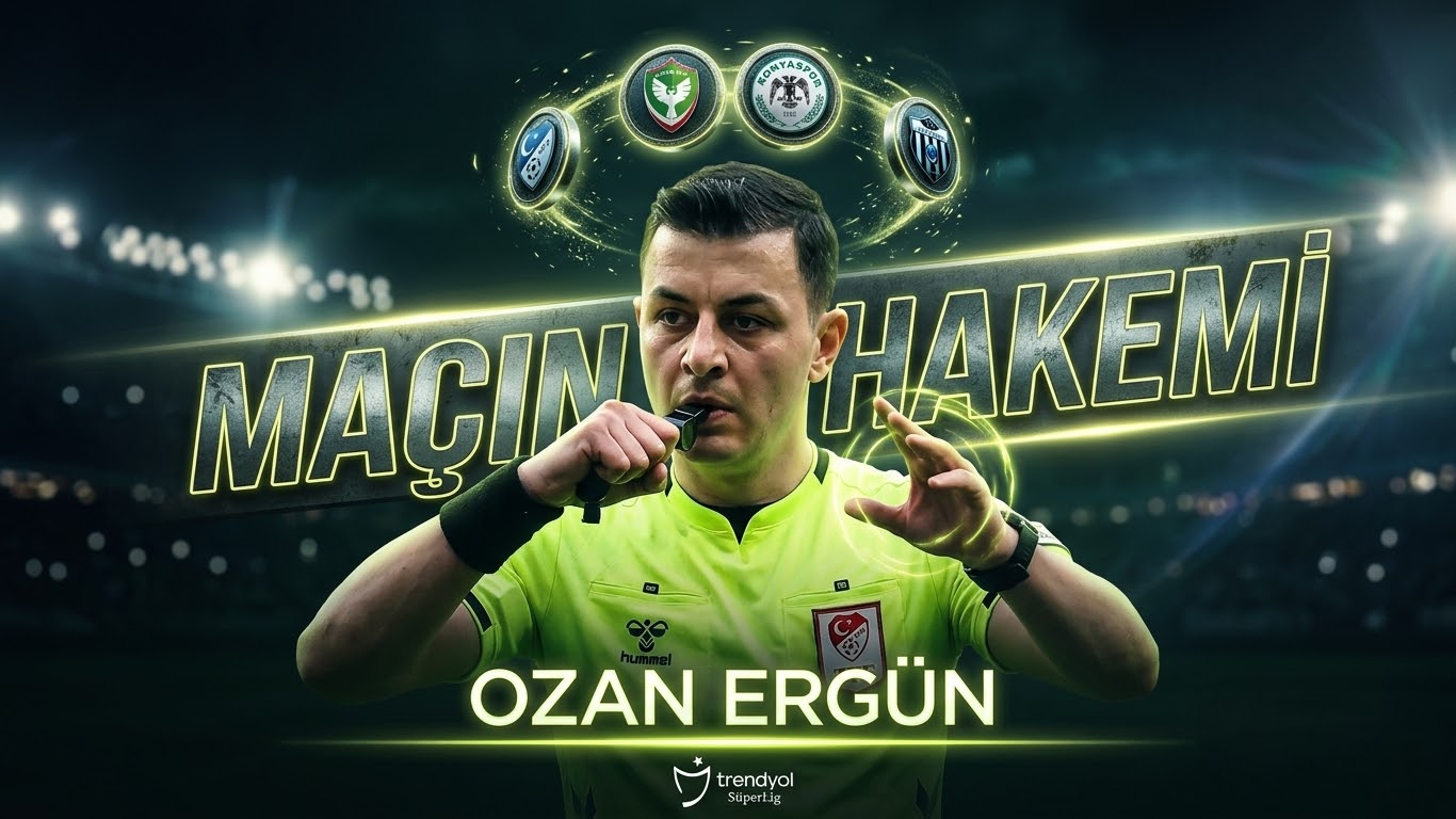 Trendyol Süper Lig’de Hakem Ataması: Amedspor Maçını Ozan Ergün Yönetecek