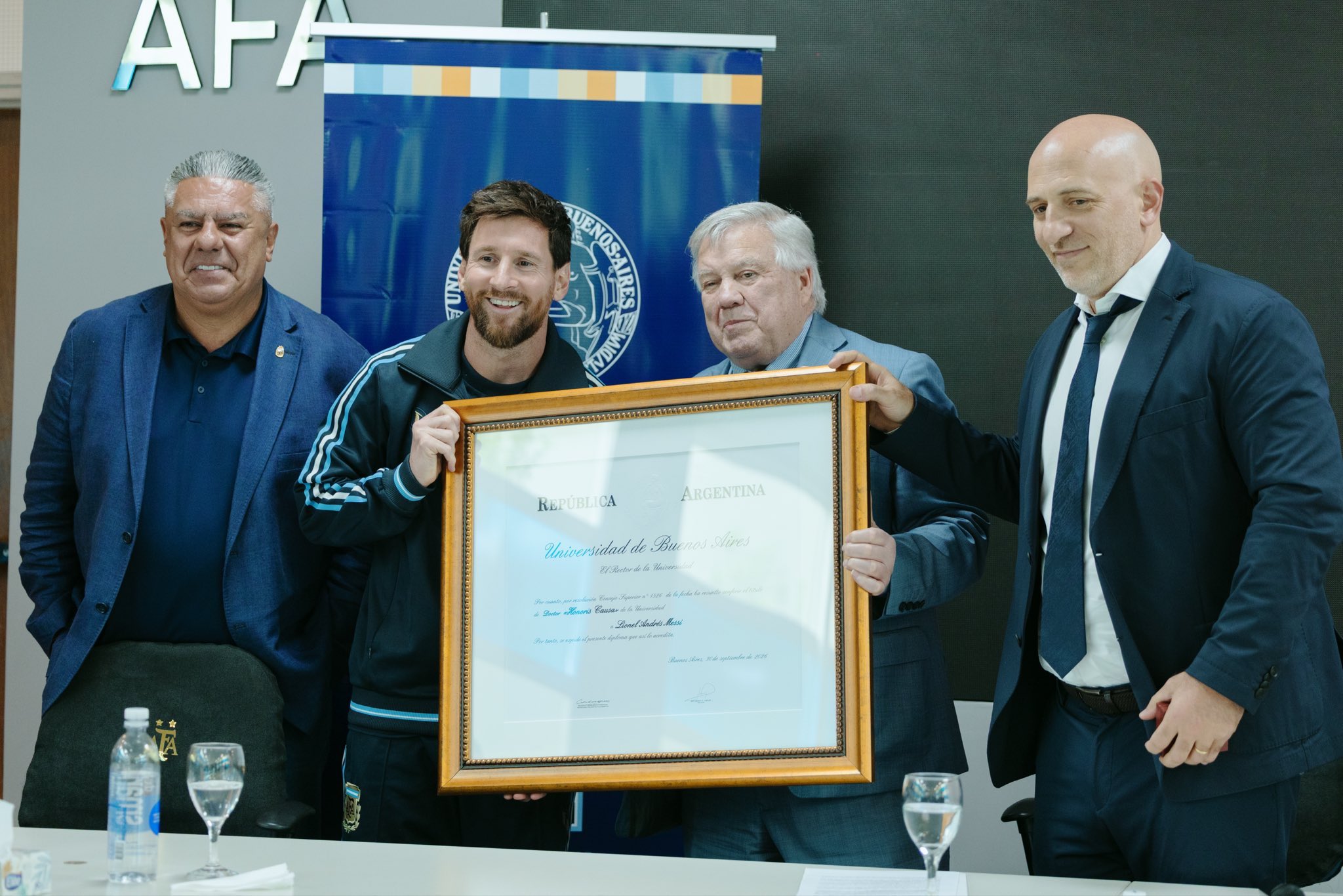 Lionel Messi’ye Büyük Onur! Buenos Aires Üniversitesi’nden Fahri Doktora