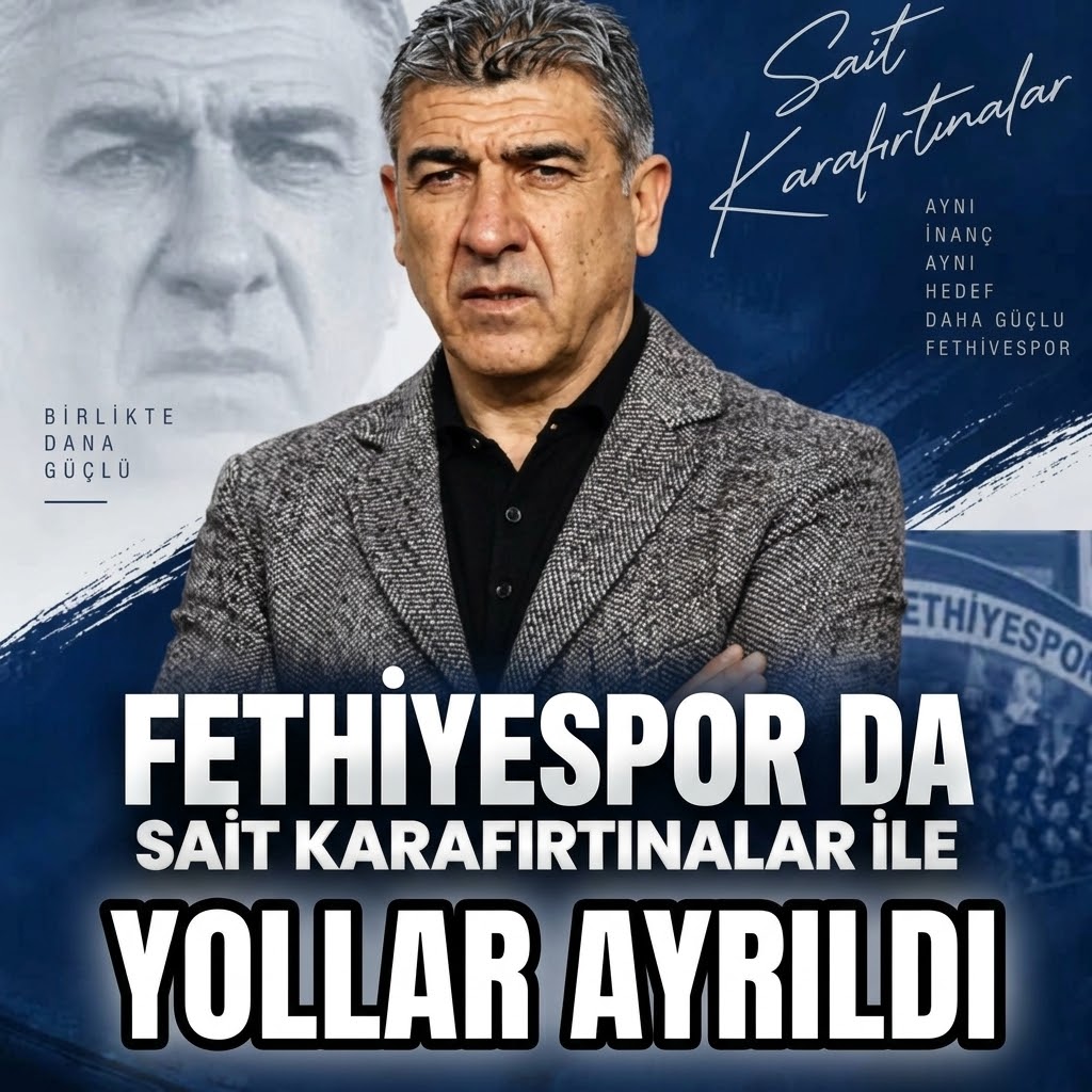 Fethiyespor’da Sait Karafırtınalar Dönemi Sona Erdi